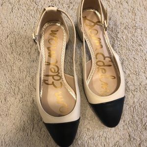 Sam Edelman leah block heel pump size US6